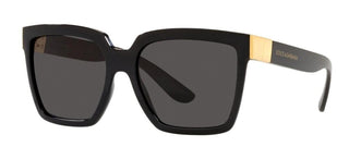 Dolce & Gabbana DG 6165 women Black Squared Sunglasses