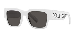 Dolce & Gabbana DG 6184 men White Squared Sunglasses