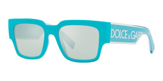 Dolce & Gabbana DG 6184 men Blue Squared Sunglasses