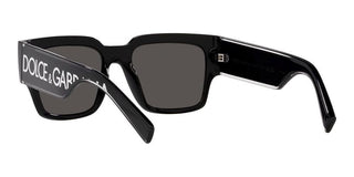 Dolce & Gabbana DG 6184 men Black Squared Sunglasses