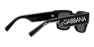 Dolce & Gabbana DG 6184 men Black Squared Sunglasses