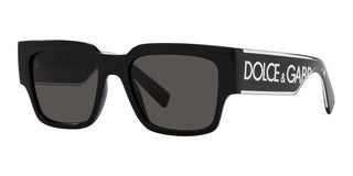 Dolce & Gabbana DG 6184 men Black Squared Sunglasses