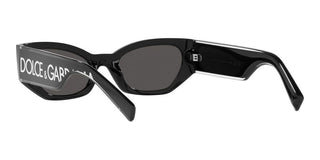 Dolce & Gabbana DG 6186 women Black Cat Eye Sunglasses