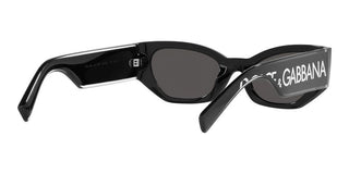 Dolce & Gabbana DG 6186 women Black Cat Eye Sunglasses