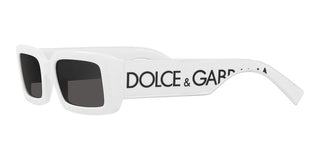 Dolce & Gabbana DG 6187 women White Geometric Sunglasses