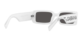 Dolce & Gabbana DG 6187 women White Geometric Sunglasses