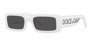 Dolce & Gabbana DG 6187 women White Geometric Sunglasses