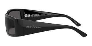 Dolce & Gabbana DG 6188 unisex Black Geometric Sunglasses