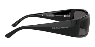 Dolce & Gabbana DG 6188 unisex Black Geometric Sunglasses