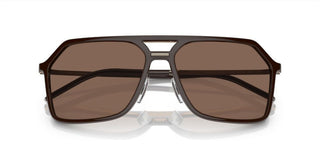 Dolce & Gabbana DG 6196 men Brown Pilot Sunglasses