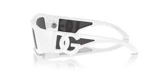 Dolce & Gabbana DG 6197 unisex White Rectangle Sunglasses