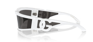 Dolce & Gabbana DG 6198 unisex White Rectangle Sunglasses