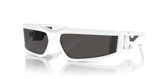 Dolce & Gabbana DG 6198 unisex White Rectangle Sunglasses