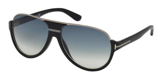 Tom Ford DIMITRY FT 0334 men Black Geometric Sunglasses