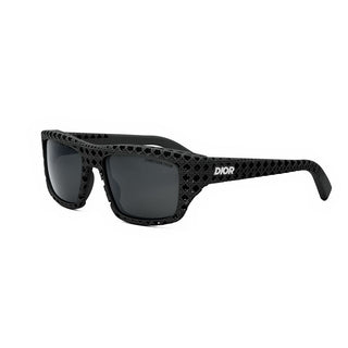 DIOR Dior3D S1I men Black Squared Sunglasses