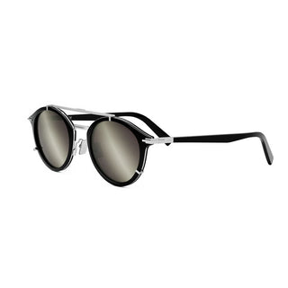 DIOR DiorBlackSuit R7U men Black Round Sunglasses