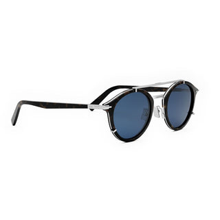 DIOR DiorBlackSuit R7U men Havana Round Sunglasses