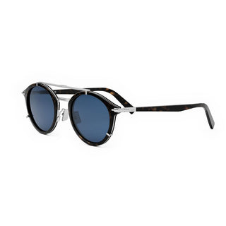 DIOR DiorBlackSuit R7U men Havana Round Sunglasses