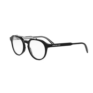 DIOR DiorBotanicaO R1I men Black Geometric Eyeglasses