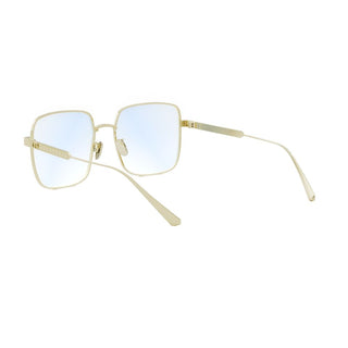 DIOR DiorCannageO S1F women Gold Squared Eyeglasses