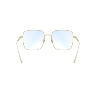 DIOR DiorCannageO S1F women Gold Squared Eyeglasses