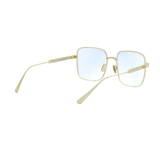 DIOR DiorCannageO S1F women Gold Squared Eyeglasses