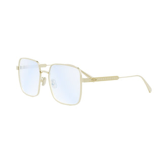 DIOR DiorCannageO S1F women Gold Squared Eyeglasses