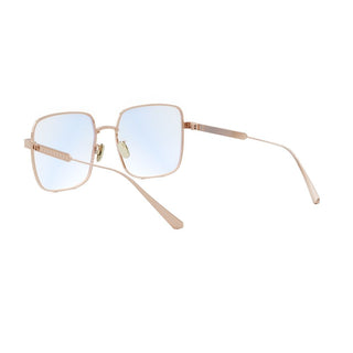 DIOR DiorCannageO S1F women Rose gold Squared Eyeglasses