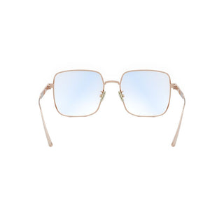 DIOR DiorCannageO S1F women Rose gold Squared Eyeglasses