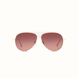 DIOR DiorCannage A1U women Gold Pilot Sunglasses