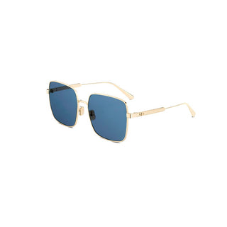 DIOR DiorCannage S1U women Gold Squared Sunglasses