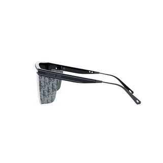 DIOR DiorClub M1U women Black Shield Sunglasses