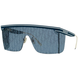 DIOR DiorClub M1U women Blue Shield Sunglasses