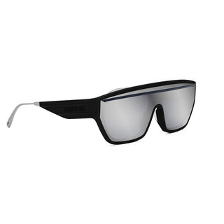 DIOR DiorClub M7U women Black Shield Sunglasses