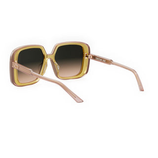 DIOR DiorHighlight S3F women Yellow Squared Sunglasses