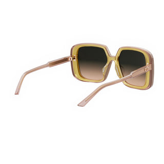 DIOR DiorHighlight S3F women Yellow Squared Sunglasses