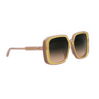 DIOR DiorHighlight S3F women Yellow Squared Sunglasses