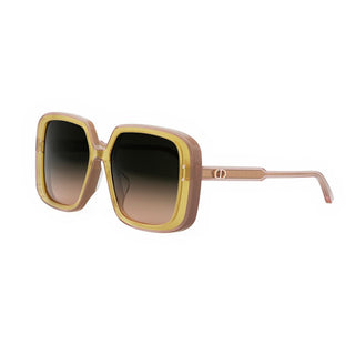 DIOR DiorHighlight S3F women Yellow Squared Sunglasses