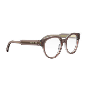 DIOR DiorPrismeO R1I women Brown Round Eyeglasses