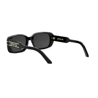 DIOR DiorSignature S12I women Black Rectangle Sunglasses