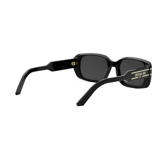 DIOR DiorSignature S12I women Black Rectangle Sunglasses