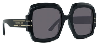 DIOR DiorSignature S1U women Black Squared Sunglasses