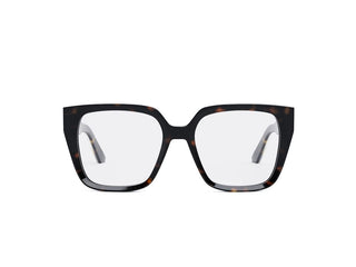 DIOR DiorSpiritO S6I women Havana Squared Eyeglasses