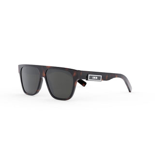 DIOR Dior B23 S3I men Havana Squared Sunglasses