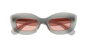 Garrett Leight DOLORES SUN women Grey Cat Eye Sunglasses