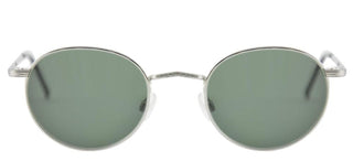 Moscot Dov Sun Unisex Silver Round Sunglasses