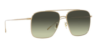 Oliver Peoples DRESNER OV 1320ST unisex Gold Geometric Sunglasses