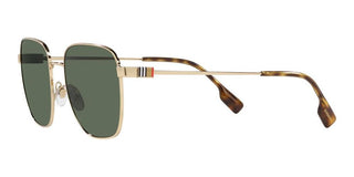 Burberry DREW BE 3142 men Gold Squared Sunglasses