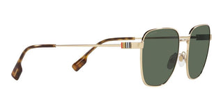 Burberry DREW BE 3142 men Gold Squared Sunglasses