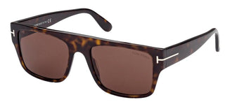 Tom Ford DUNNING-02 FT 0907 men Havana Geometric Sunglasses